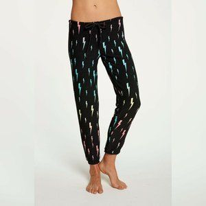 Chaser "Ombre Bolts" Cozy Knit Lounge Pants